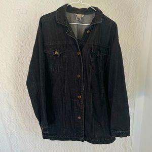 Hunters Run vintage black denim jacket
